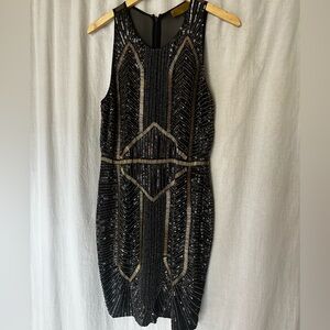 Nicole miller beaded dress
